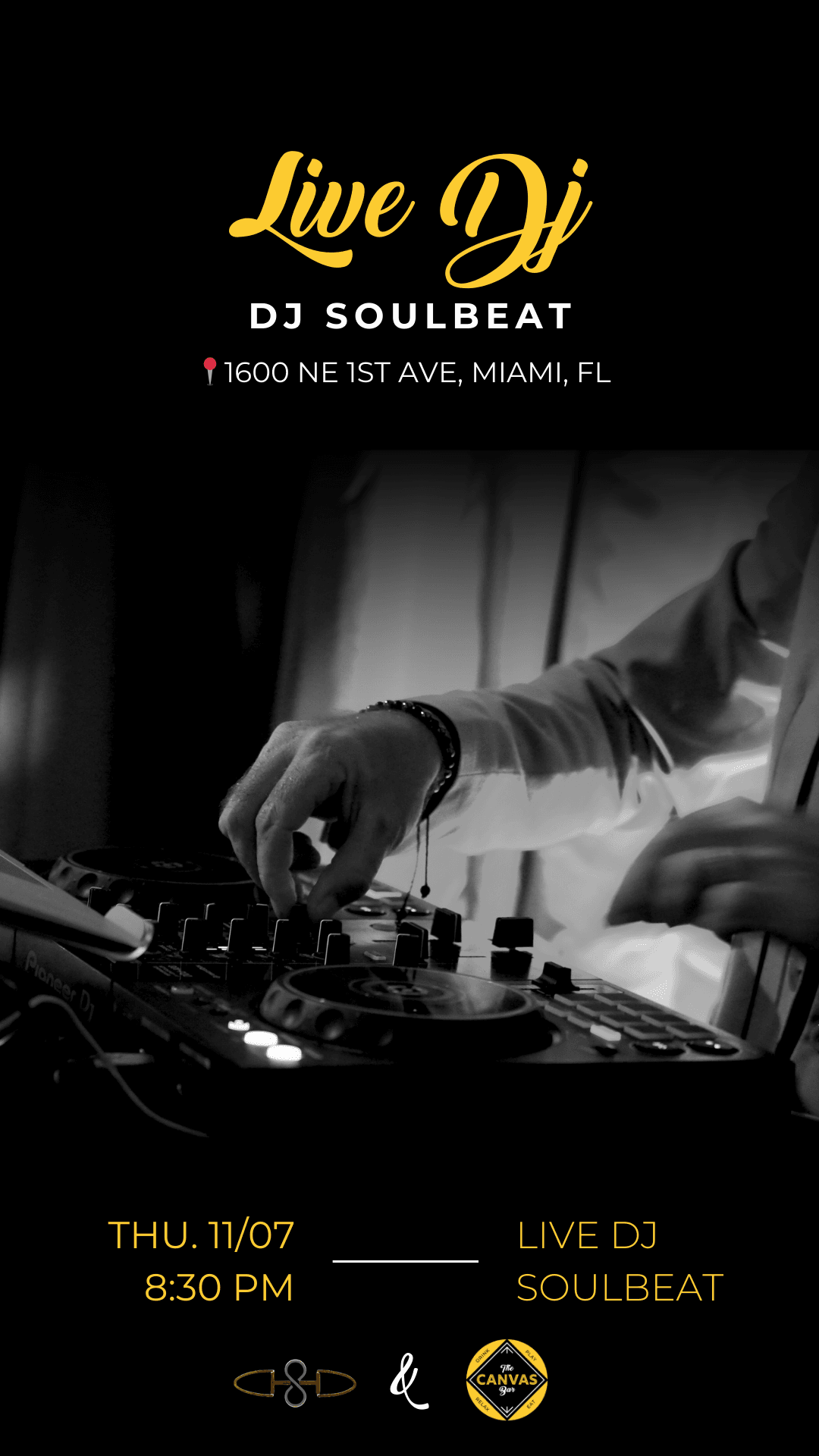 Dj Soulbeat at The Canvas Bar