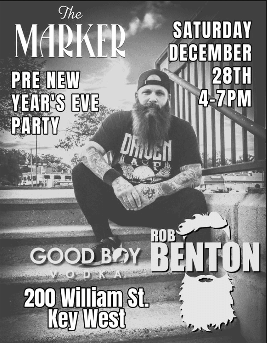 Pre-New Year’s Eve Party at The Marker featuring Rob Benton Live