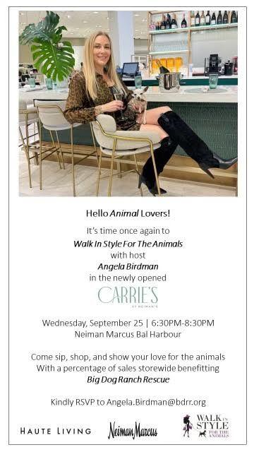 'Walk in Style' Shop + Benefit for Big Dog Ranch Rescue