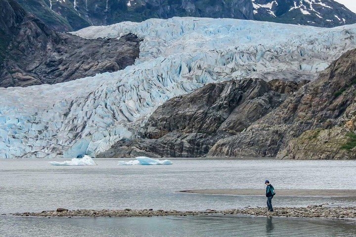 Mendenhall Glacier Visitor Center and Ultimate Whale Watch Combo