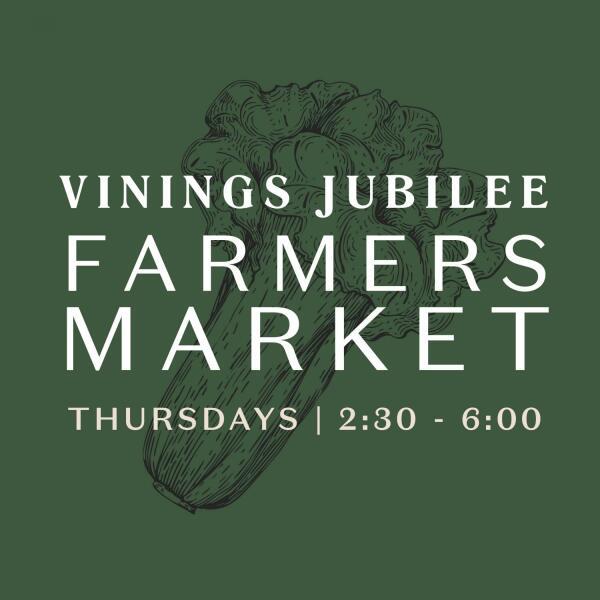 Vinings Jubilee Farmers Market
Thu Jun 23, 2:30 PM - Thu Jul 28, 6:00 PM