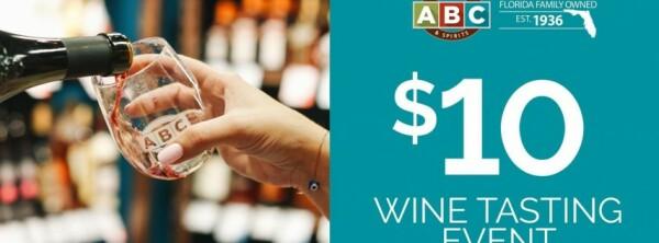 $10 ABC Wine Tasting Event