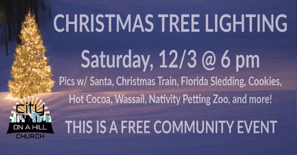 Christmas Tree Lighting in St Petersburg, FL
Sat Dec 3, 6:00 PM - Sat Dec 3, 8:00 PM
in 29 days