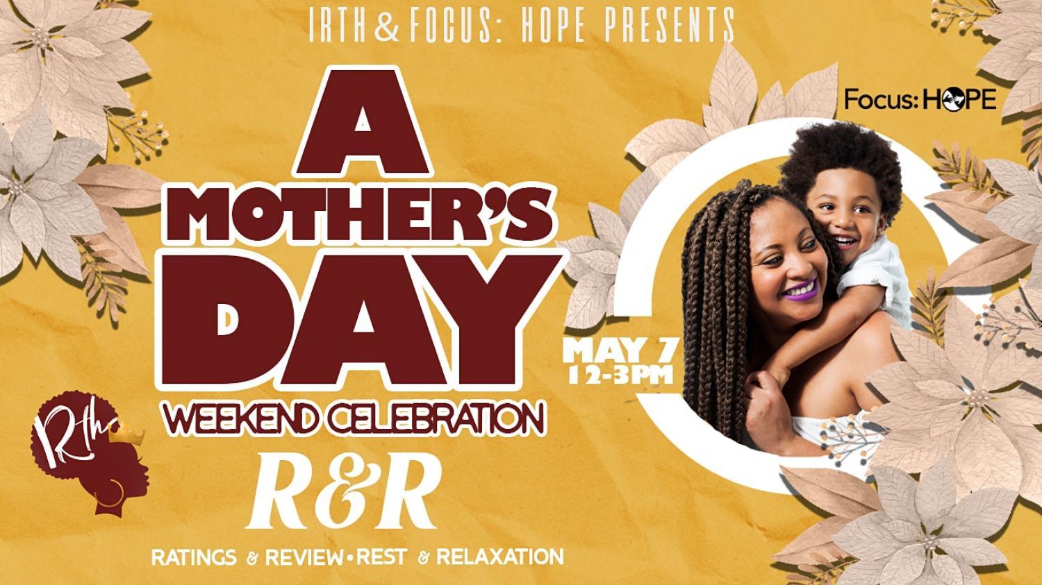 Mother's Day Weekend Detroit: IRTH App's