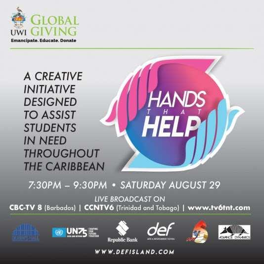 Hands That Help: A live benefit concert for UWI Global Giving