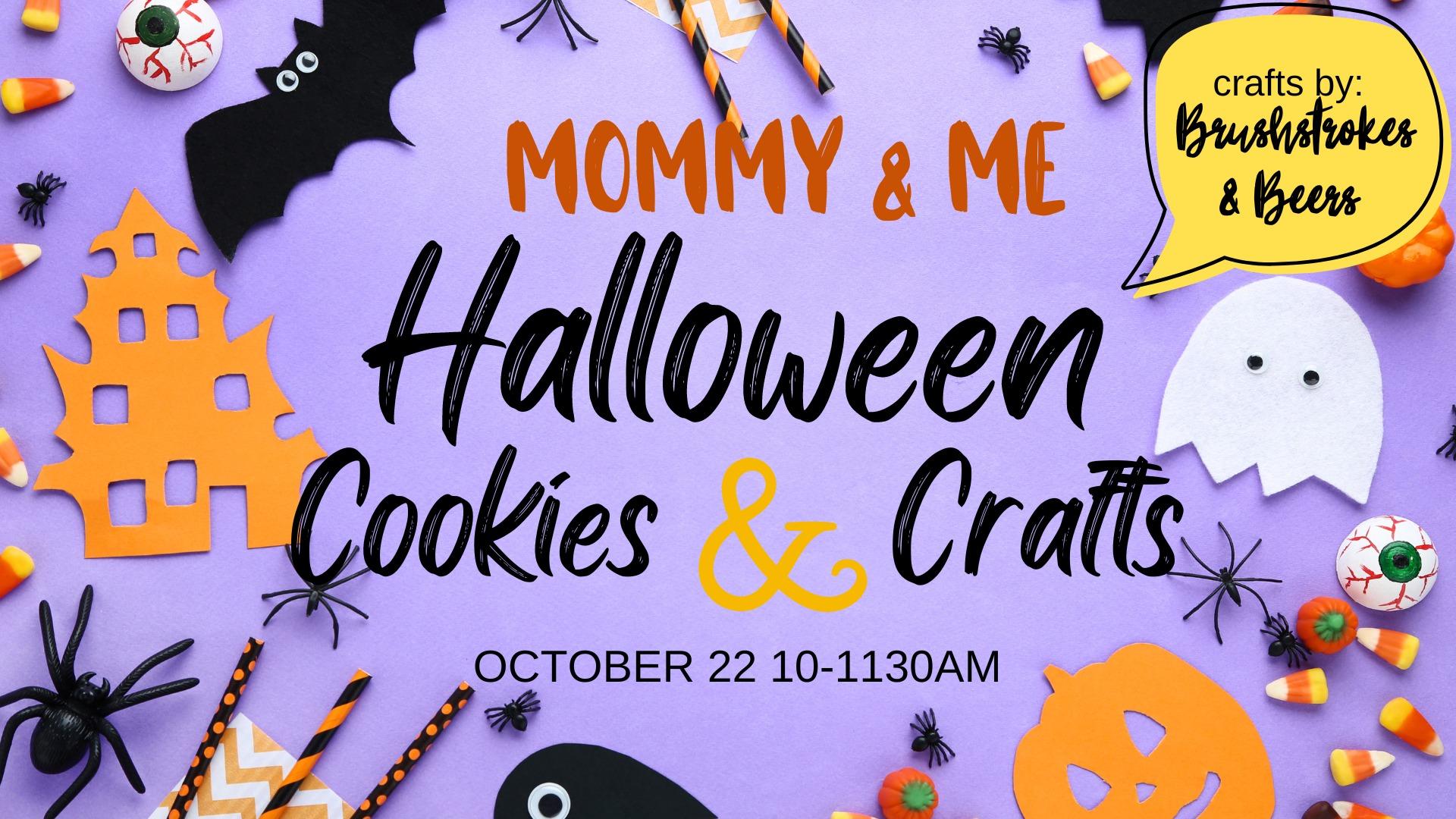 Mommy & Me Halloween- Cookies and Crafts!
Sat Oct 22, 10:00 AM - Sat Oct 22, 11:30 AM
in 2 days