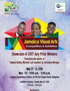 JCDC/TEF Jamaica Visual Arts Competition's 2017 Jury Prize Winners Exhibition Opening