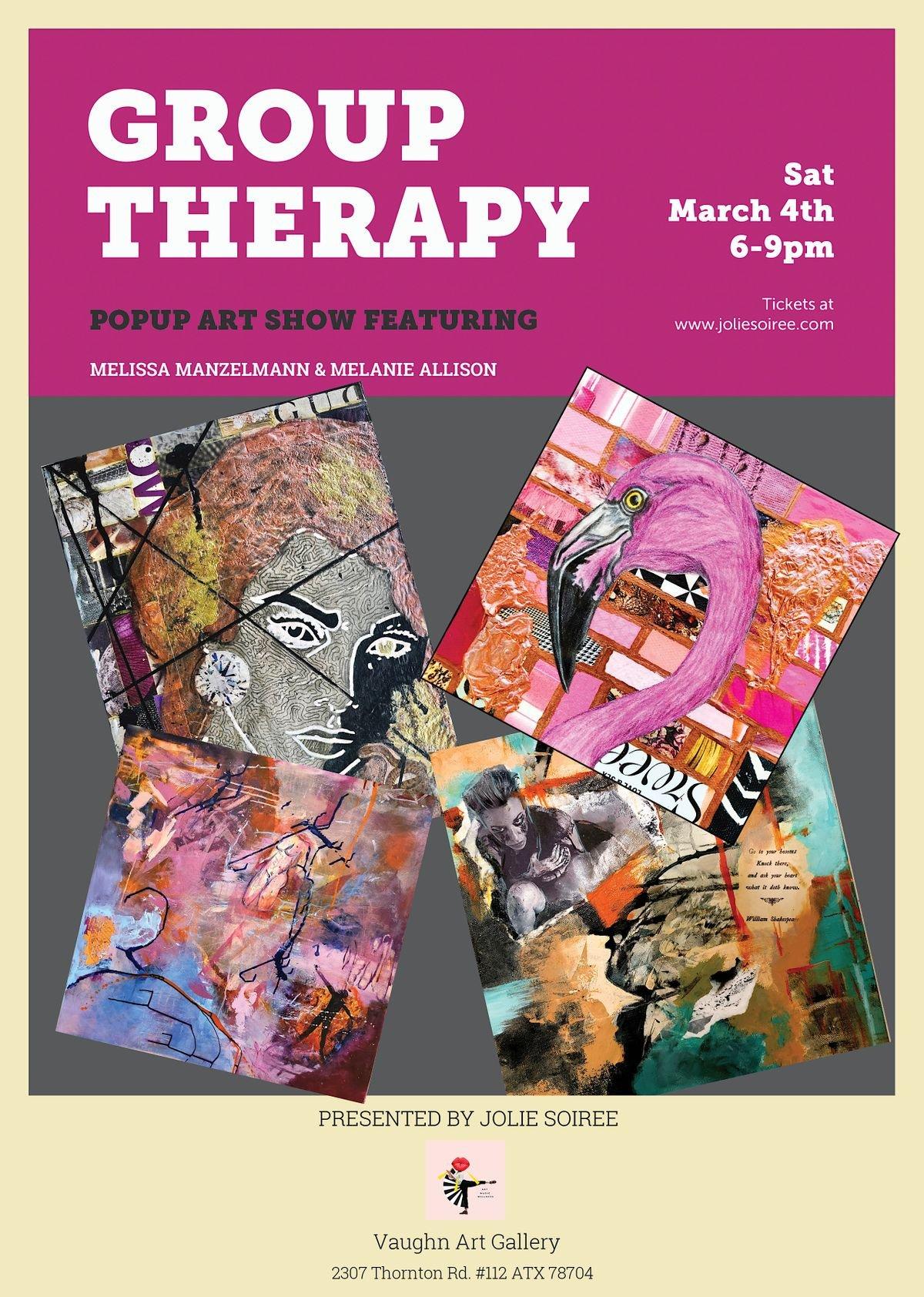 Group Therapy Popup Art Show