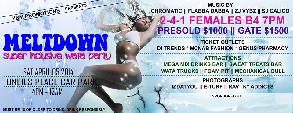 MELT DOWN: Super Inclusive Wata Party