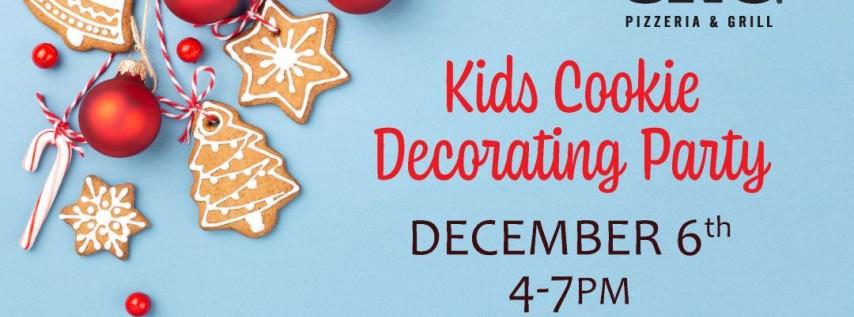 Kids Cookie Decorating Party
