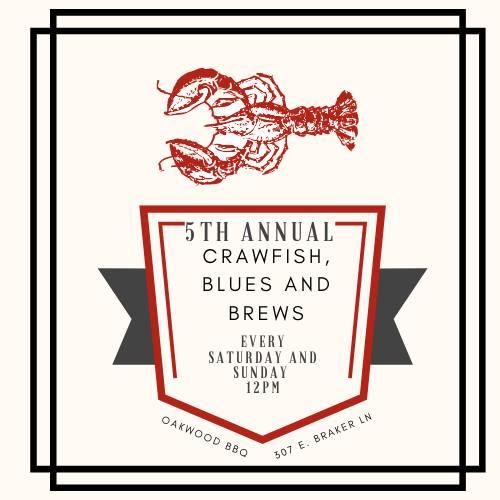 5th Annual Crawfish, Blues and Brews