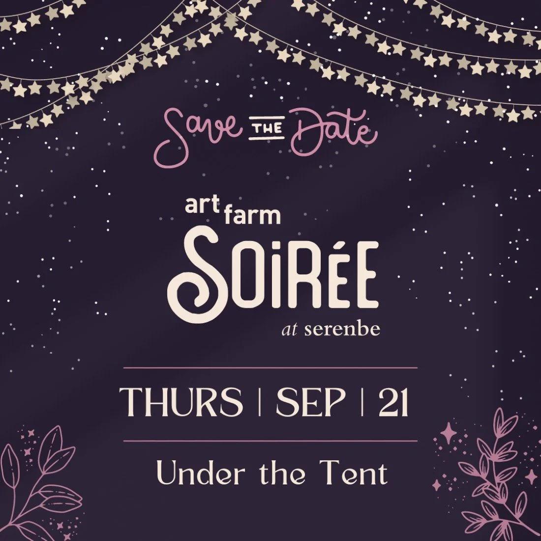 'Under the Tent' Series: Art Farm Soirée at Serenbe