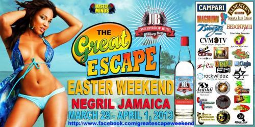NEGRIL BACCHANAL 2013 || THE GREAT ESCAPE - Negril Easter Weekend