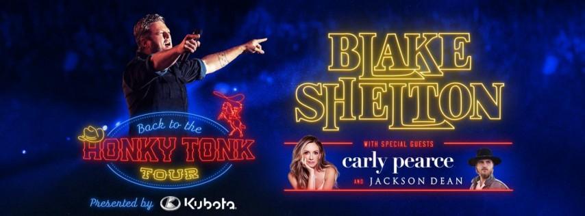 Blake Shelton Back To The Honky Tonk Tour