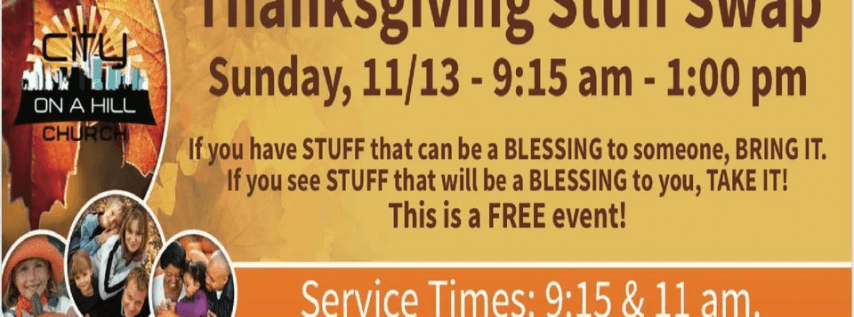 Thanksgiving Stuff Swap