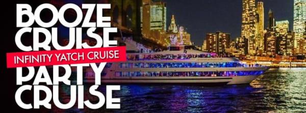 JULY 4TH CELEBRATION! INFINITY YACHT BOOZE CRUISE PARTY CRUISE | NYC at Pier 40