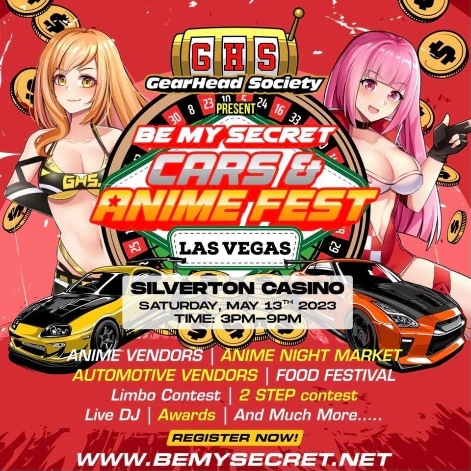 BeMySecret Cars &amp; Anime Fest Las Vegas Presented by GearHeadSociety