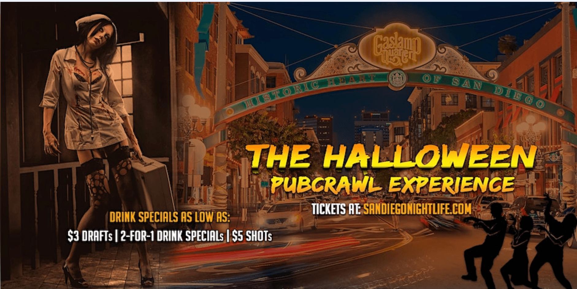 The Halloween PubCrawl Experience
