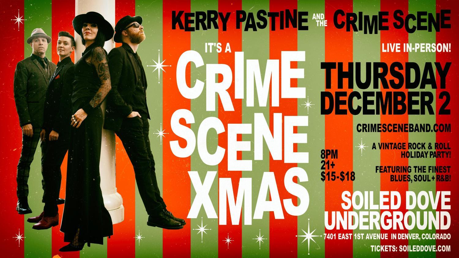 Kerry Pastine & The Crime Scene - A Crime Scene Christmas!