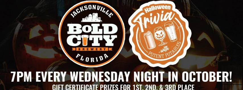 Halloween Trivia With Potent Potables @ Bold City Brewery