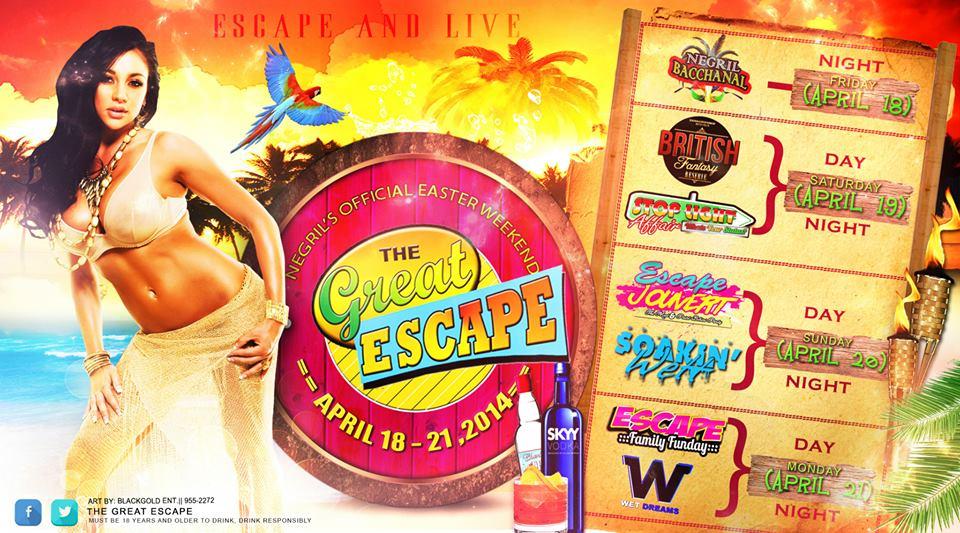 The Charley's JB Rum Great Escape Easter Party Weekend