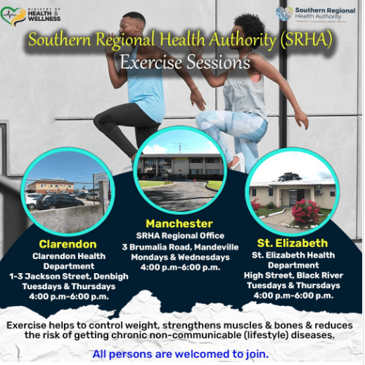 SRHA Exercise Sessions - Clarendon