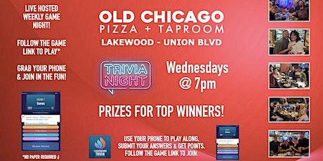 Old Chicago - Union BLVD Lakewood  CO | Leaderboard Trivia Game Night