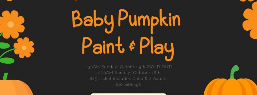 Baby Pumpkin Paint & Play