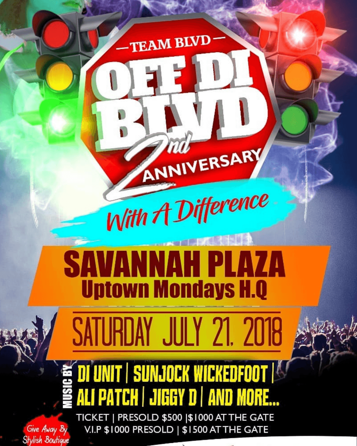 Off Di Blvd: 2nd Anniversary