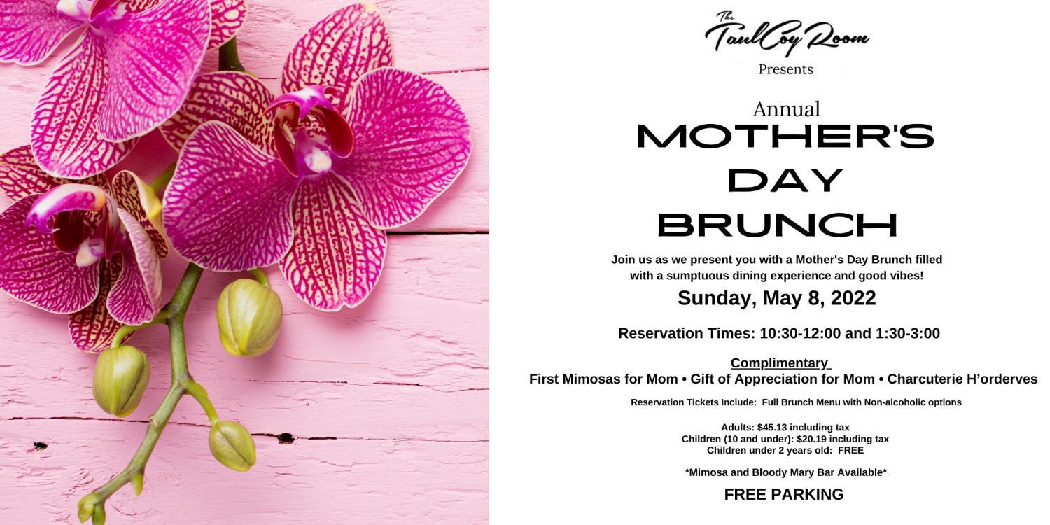 Mother's Day Brunch at The TaulCoy Room