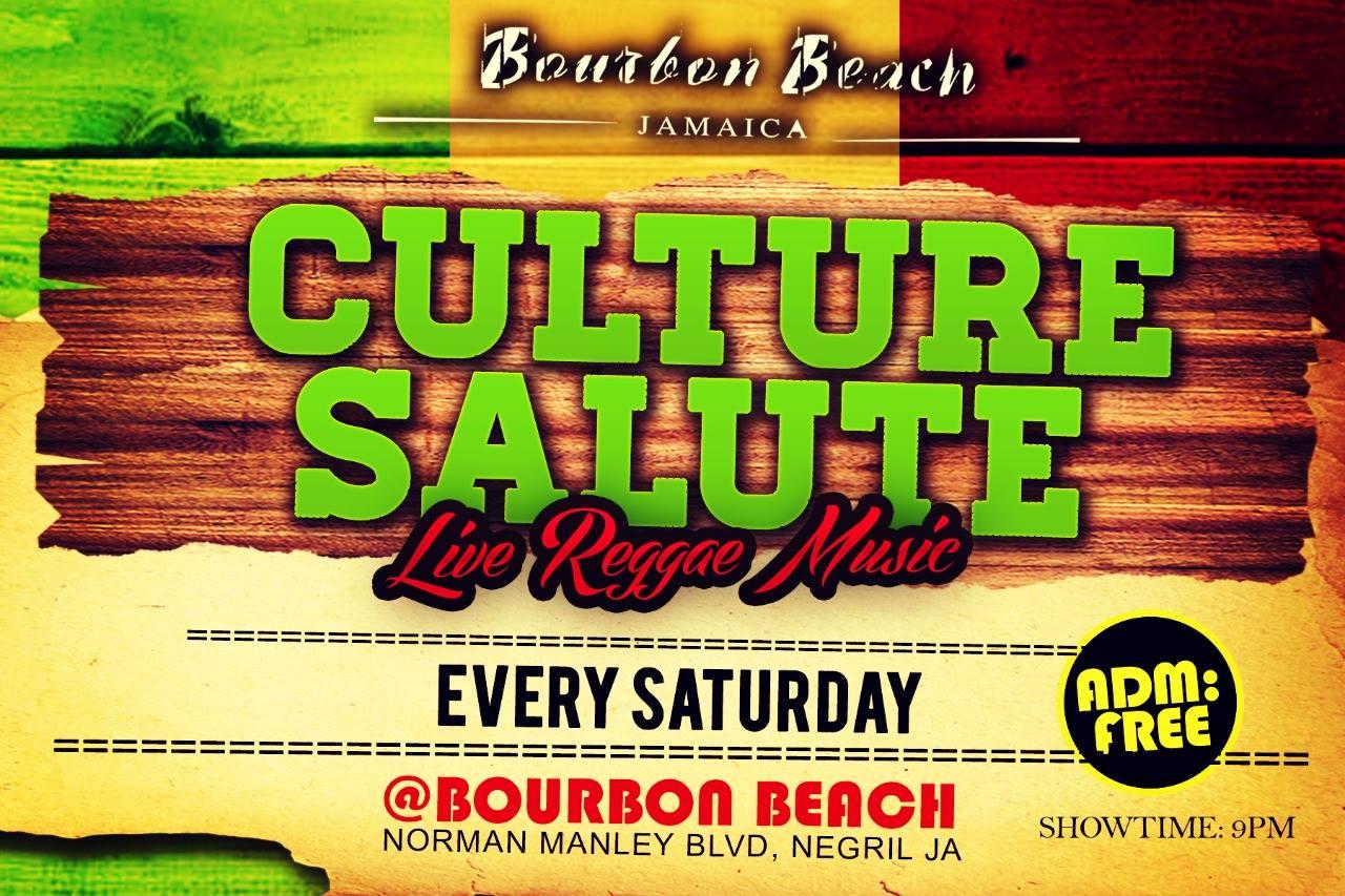Culture Salute Live Reggae Music