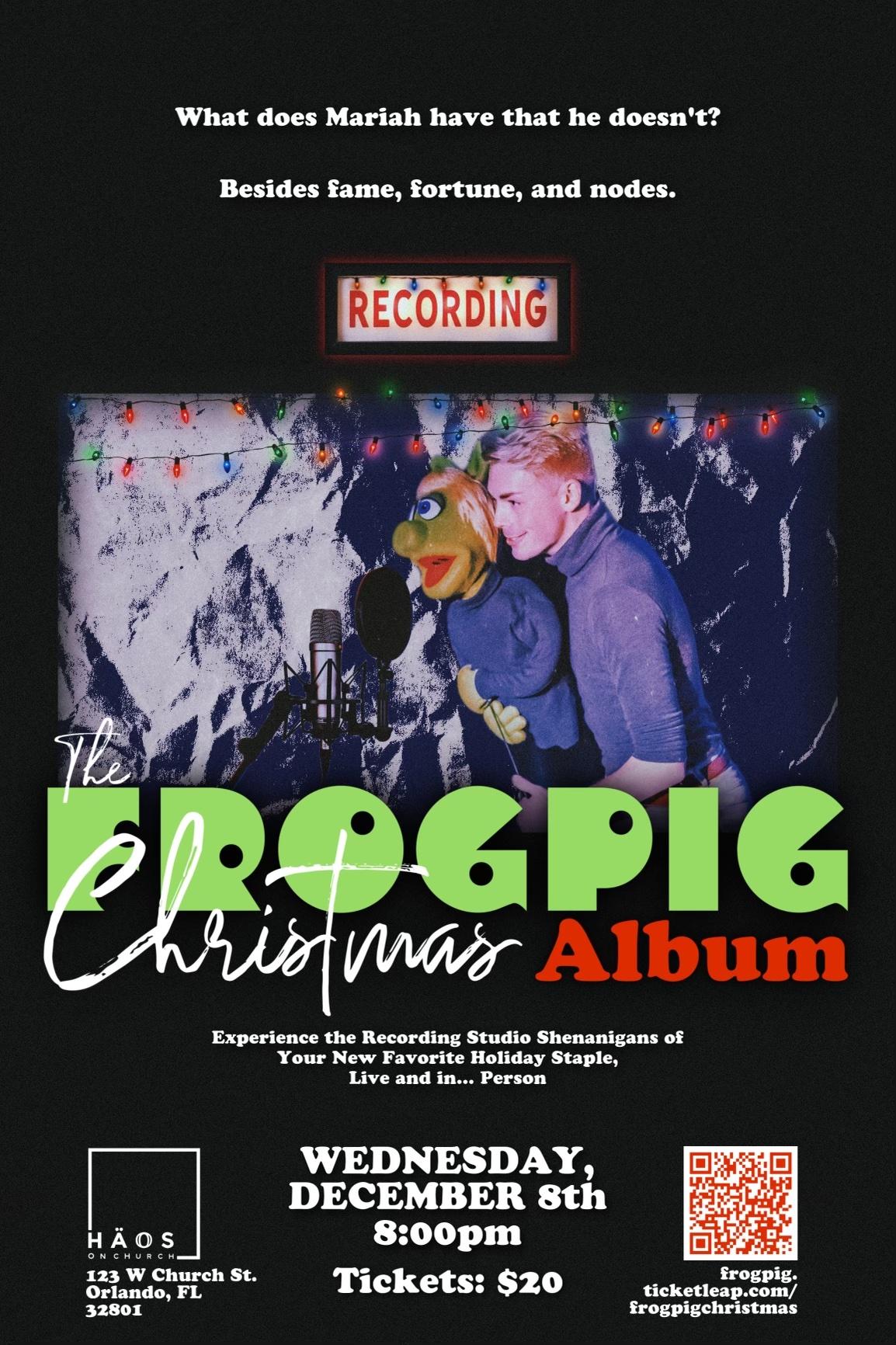 THE FROGPIG CHRISTMAS ALBUM: Live at HAOS on Church