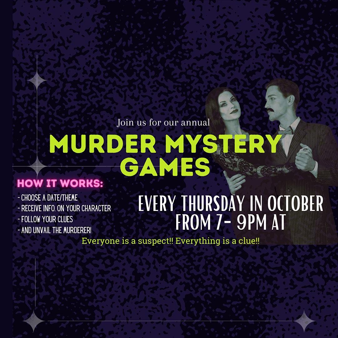Murder Mystery game!