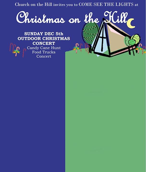 Christmas on the Hill at Church on the Hill - Outdoor Holiday Concert