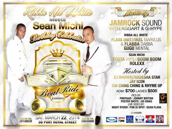 Ribba All White meets Sean Michi Birthday Celebration