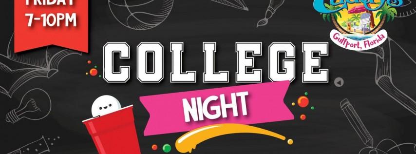 College Night at Caddy's Gulfport