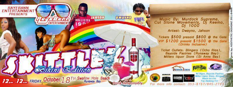 Skittlez Beach Party, Bikini Edition