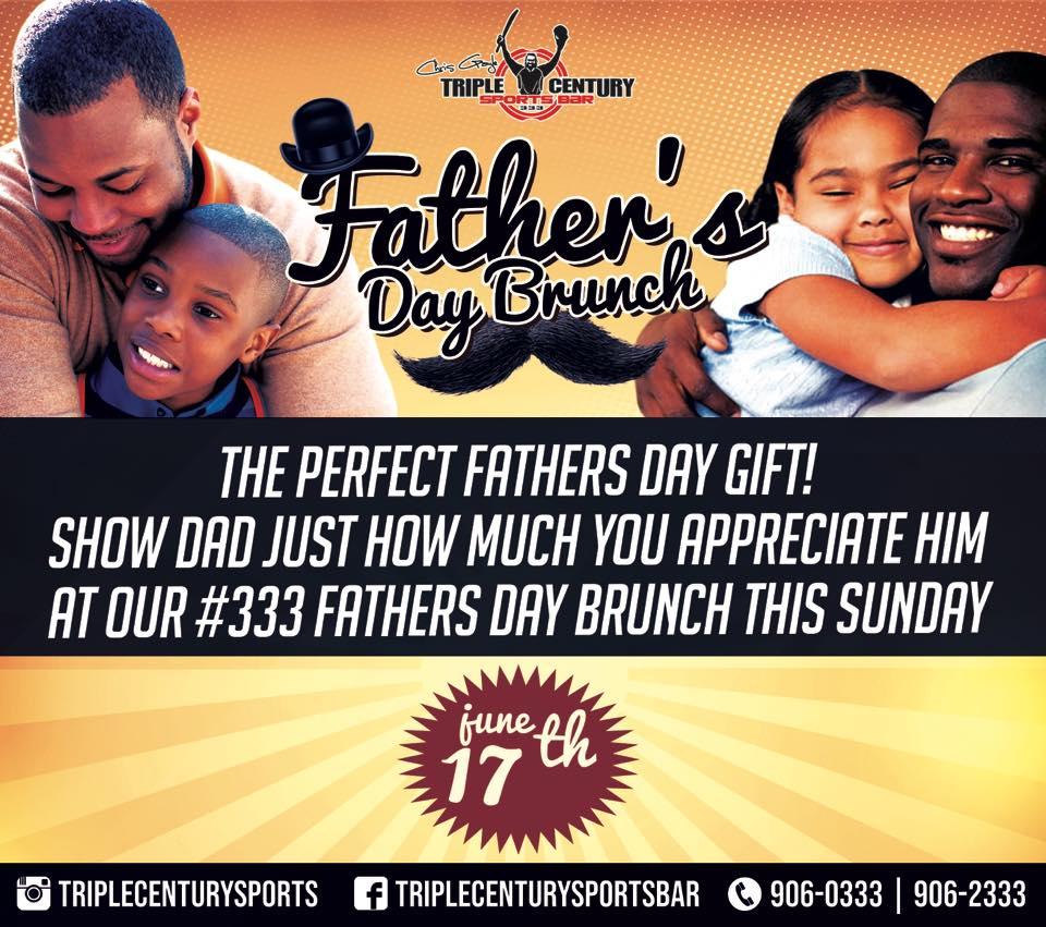 Triple Century Sports Bar: Father's Day Brunch