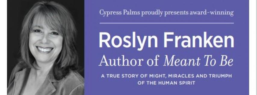 Holocaust Remembrance Day author presentation of Meant to Be by Roslyn Franken