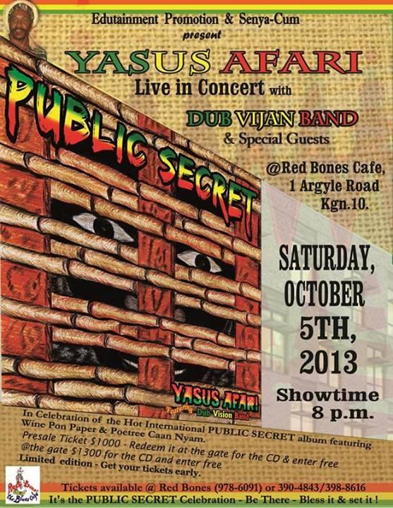 Yasus Afari Live In Concert