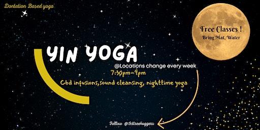 Yin yoga flow