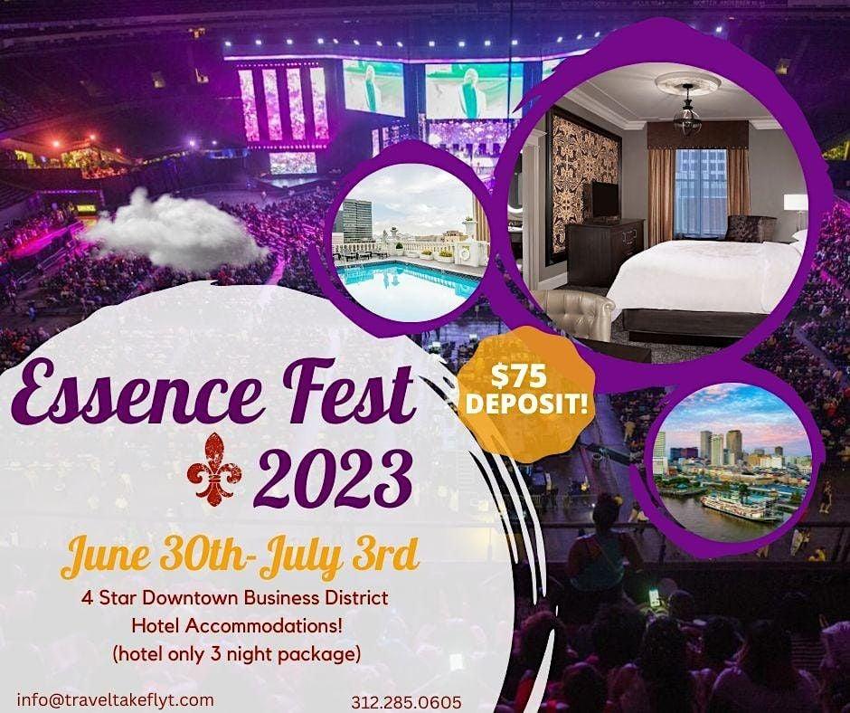 Essence Fest in New Orleans! Travel Right...Text &quot;TakeFLYt&quot; to 312.774.2464