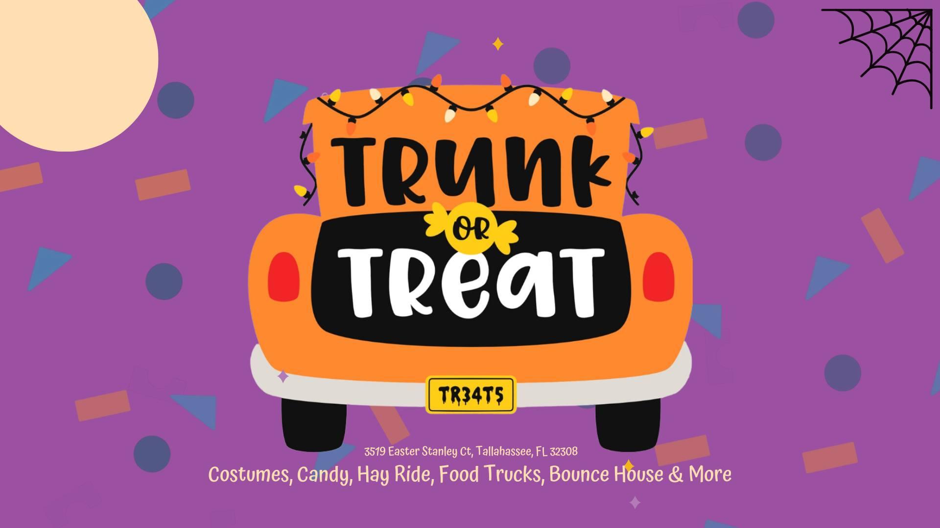 Trunk or Treat in The Learning Pavilion
Fri Oct 21, 5:00 PM - Fri Oct 21, 7:30 PM