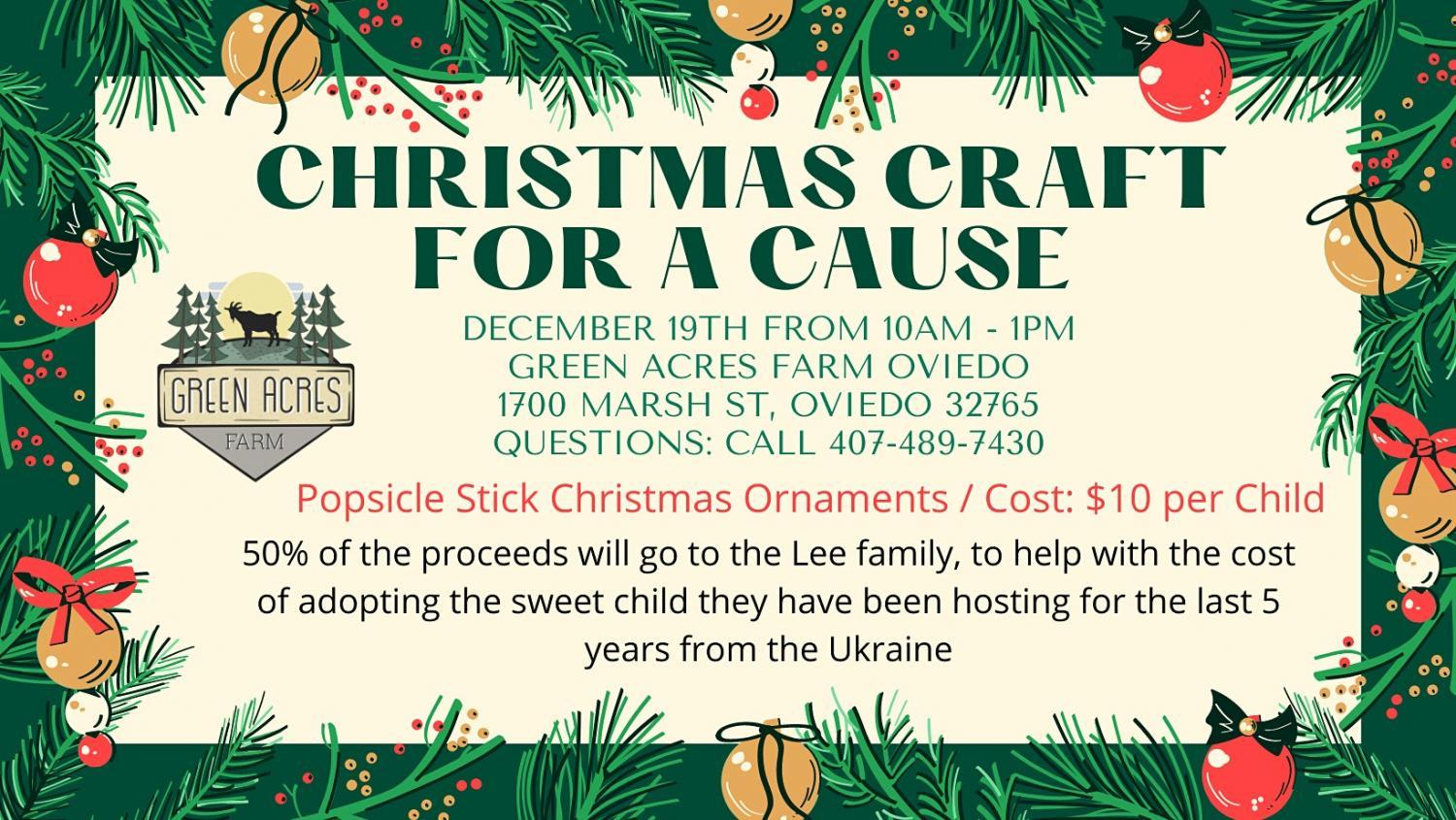 Christmas Craft for a Cause