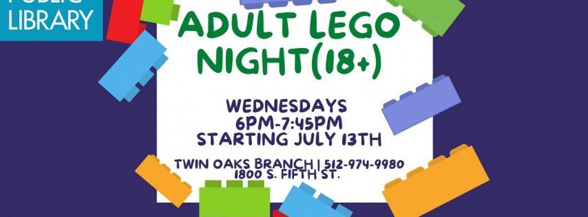 Adult Lego Night
