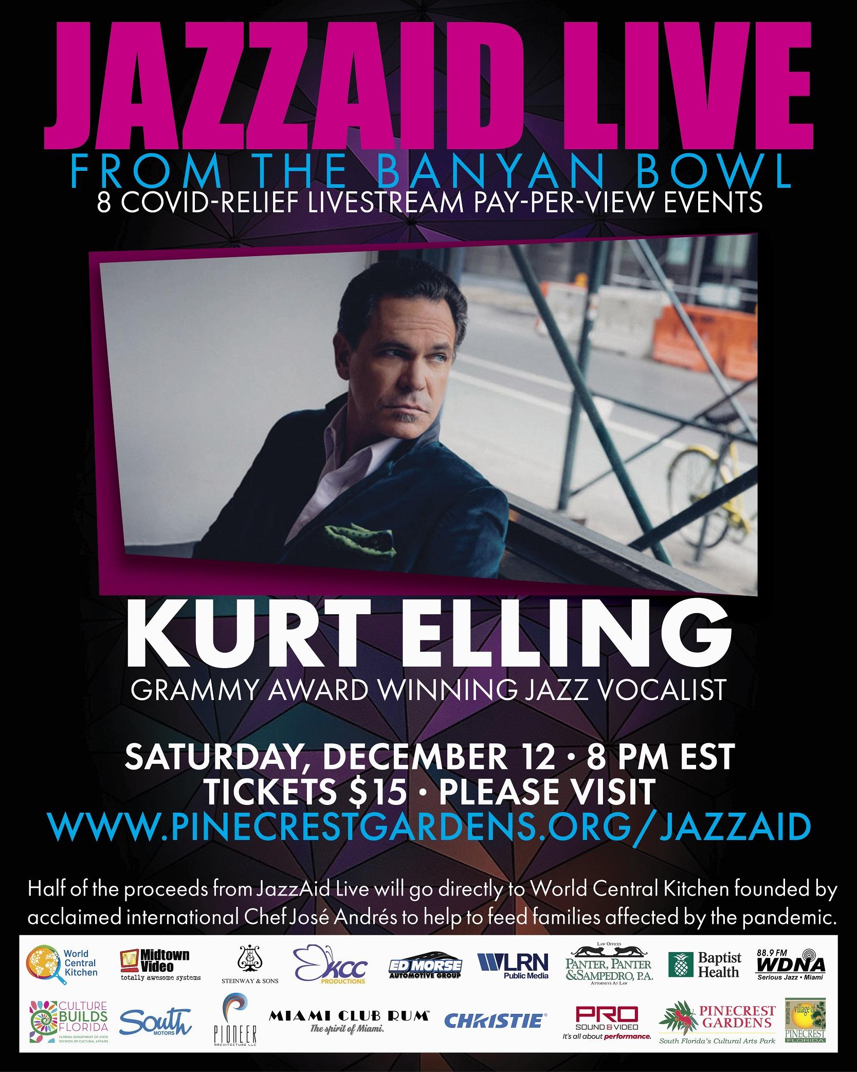 Pinecrest Gardens presents "Banyan Bowl Live" featuring Kurt Elling