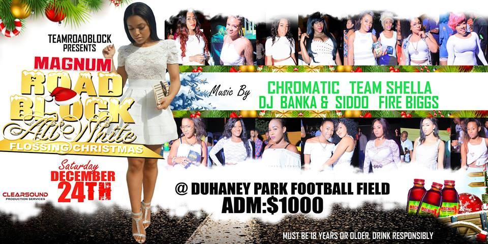 Roadblock "All White Flossing Christmas"