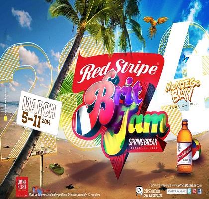 Red Stripe BritJam Spring Break Festival