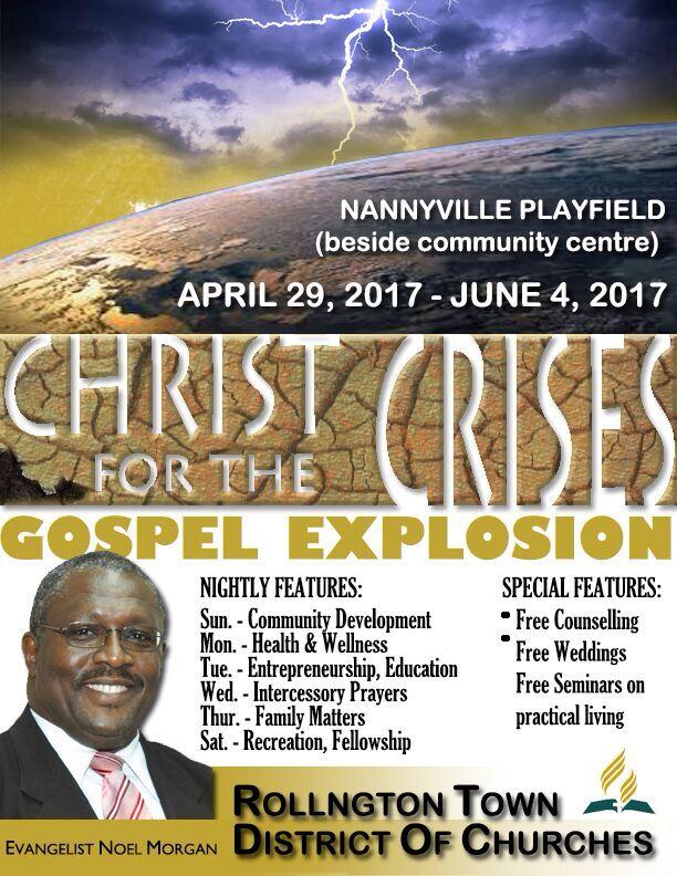 CHRIST FOR THE CRISIS GOSPEL EXPLOSION