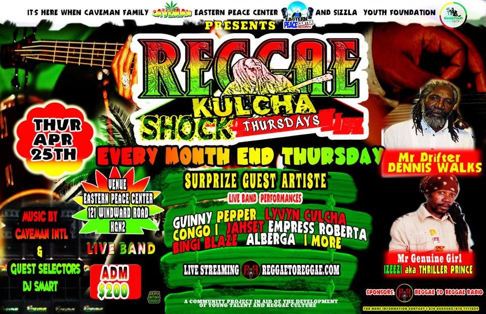Reggae Kulcha Shock Thursdays
